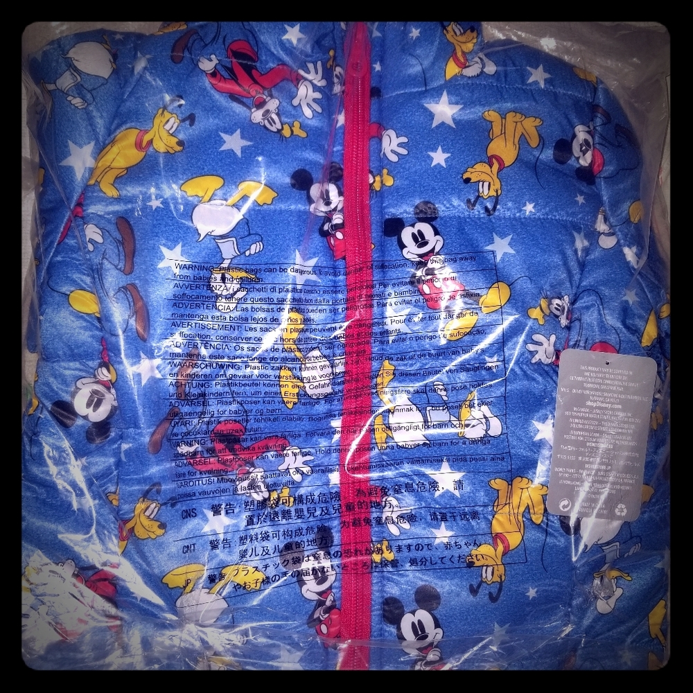 Disney mickey and pals boy size 4 jacket